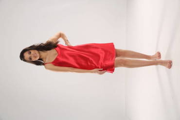 cămașă pentru femei 933 Classic Forex - roșu