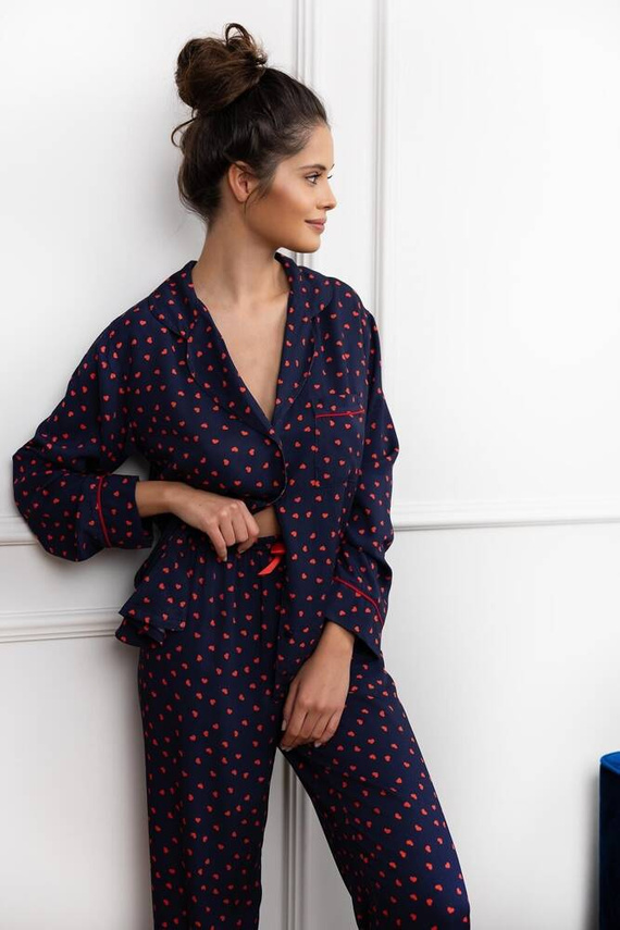 Pijamale Sophia Sensis pentru femei - Bleumarin