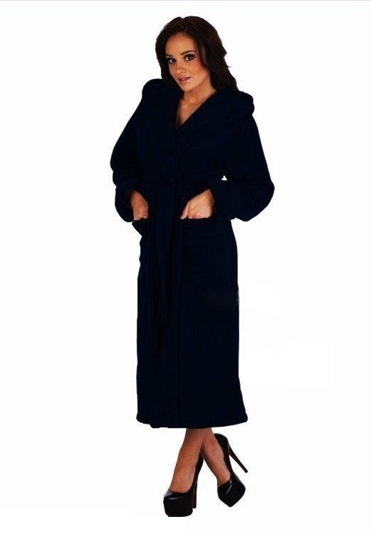 807 Luna II halat lung pentru femei Forex - albastru marin