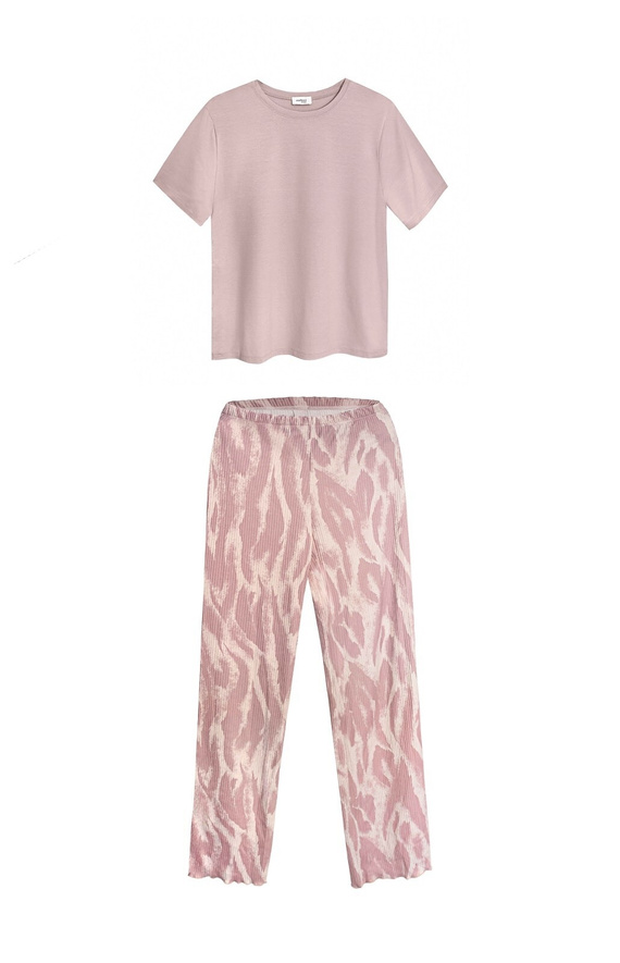 Pijamale damă Noa PW82 Mefemi by Nipplex, vâscoză, pantaloni lungi