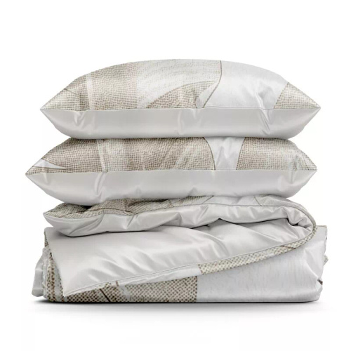 Eurofirany SPRING 102 lenjerie pat 100% bumbac satinat Oeko-Tex