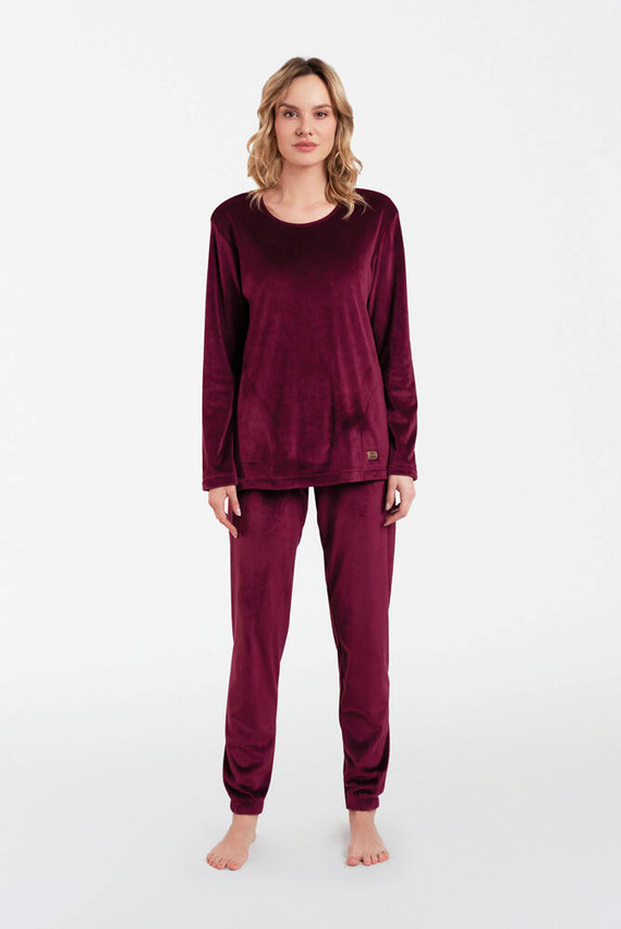 Set pentru femei Akara Italian Fashion - burgundy 