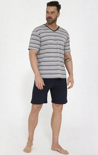 Cornette Various 330/54 – pijama bărbați din bumbac cu pantaloni scurți