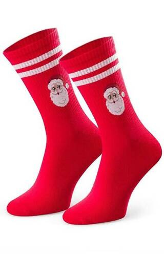 Art.136 Sosete de Craciun barbati Steven - 145 rosu