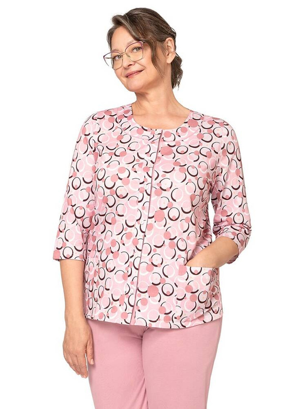 201 pijamale dama Maria II Martel - roz murdar 26