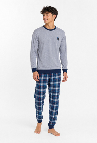 Cornette Player 967/59 pijama pentru adolescent – bumbac, pantaloni lungi