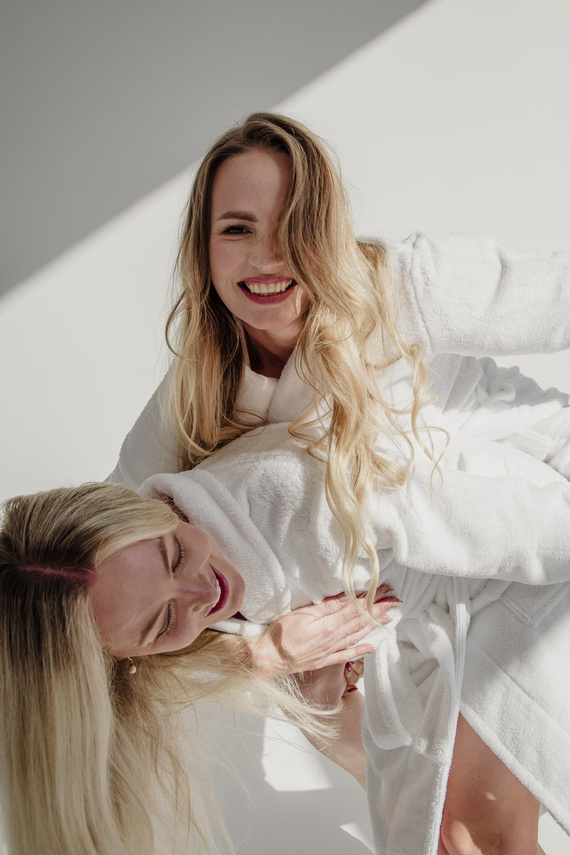 709 Halat pentru femei Manuela Forex - alb