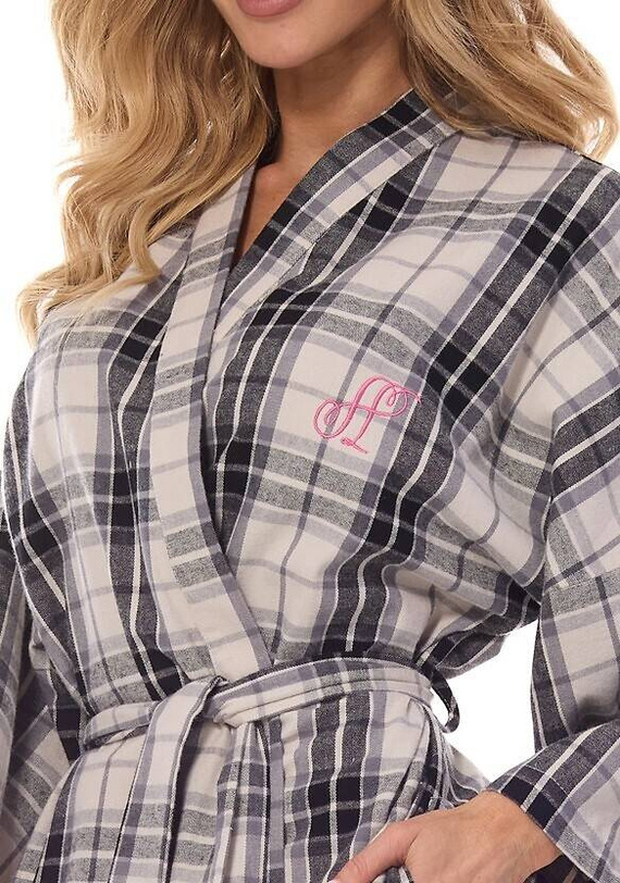 2474 Halat de baie pentru femei Roxy L&L - grafit