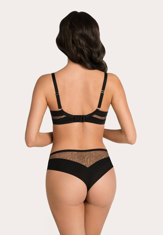 K 879 Gisel Sutien moale Gorsenia negru