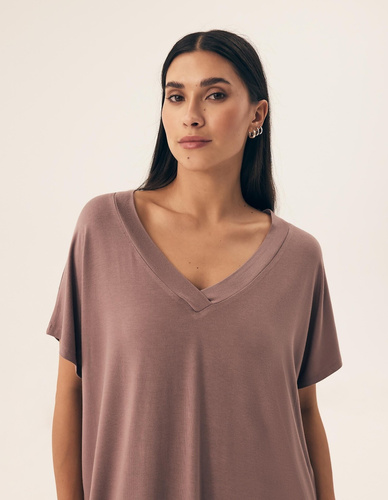 42710 Cămașă de noapte Noves Henderson - maro