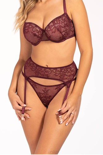 Portjartieră Caro Visiniu unic