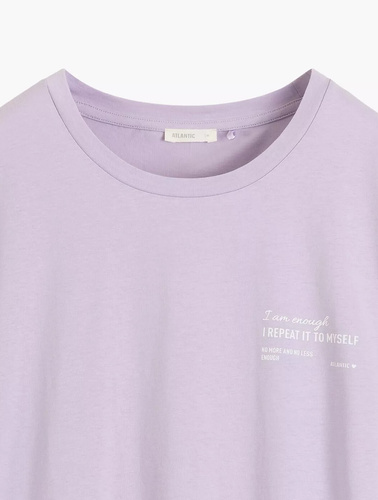 NLD-001 cămașă de noapte damă 100% bumbac, croială lejeră