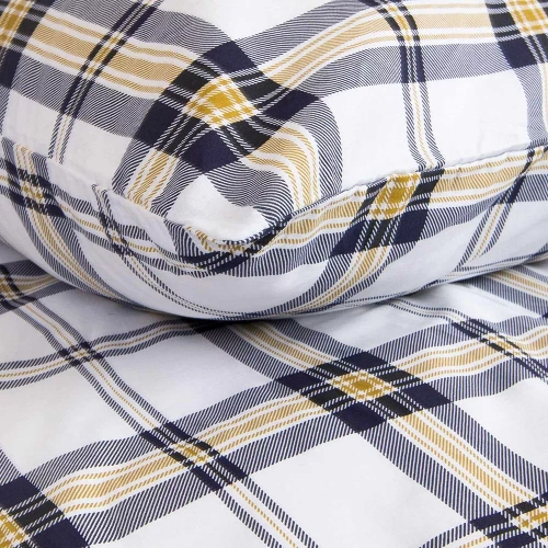 71482/1 Lenjerie de pat din bumbac în carouri Cottonlove Darymex