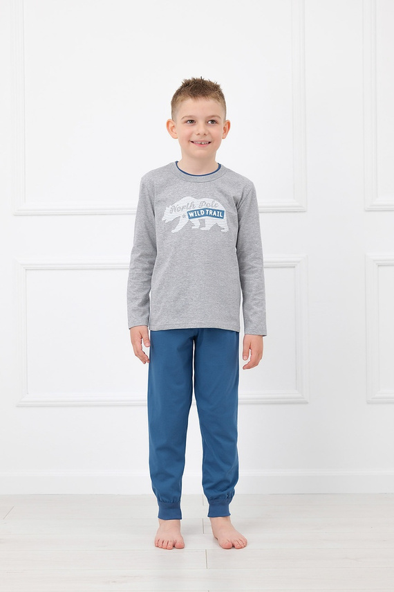 Pijama băiat Shiba Italian Fashion 100% bumbac șort