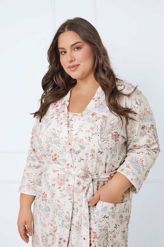 Halat de baie pentru femei Solita Modă italiană - imprimare