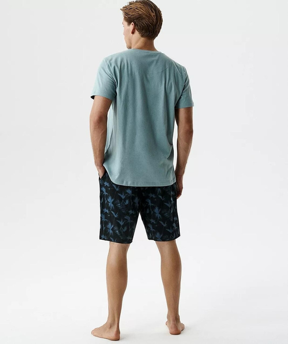 Pijama bărbați Atlantic NMP-399 100% bumbac – lejeră pentru vară