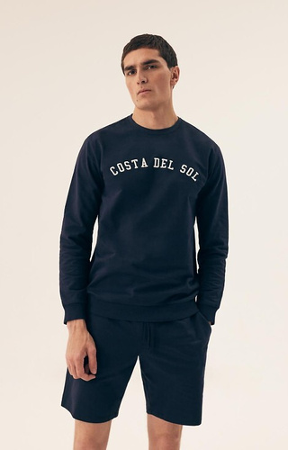 42637 Pijamale bărbați Del Henderson - bleumarin