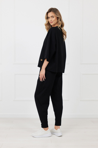 Bluză Kaori Italian Fashion 3/4 mânecă bumbac