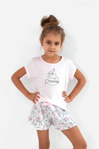 Sensis Lamb Kids Pijama pentru fete - roz