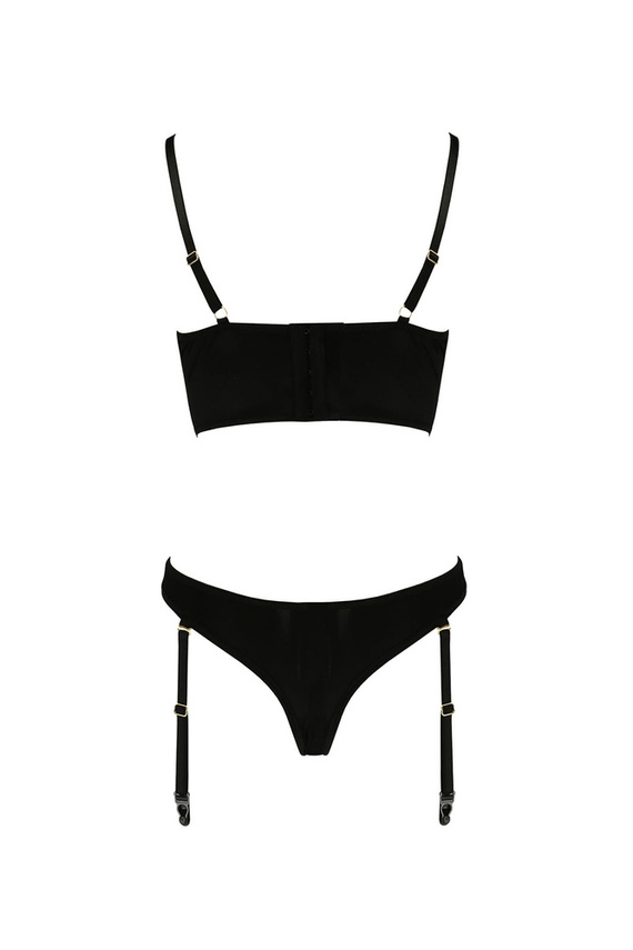 Lara Set Komplet Casmir czarny 