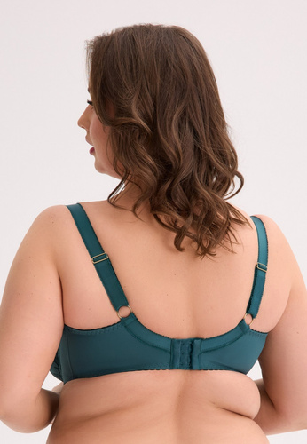 Sutien BSM 1134 Gaia Keto – Semi-umflat, Maxi, Verde, Dantelă