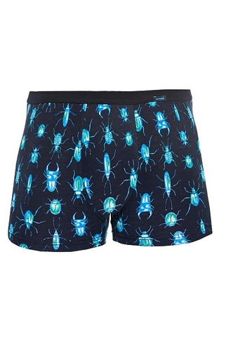 946/04 Boxer bărbați Cornette, blugi bleumarin