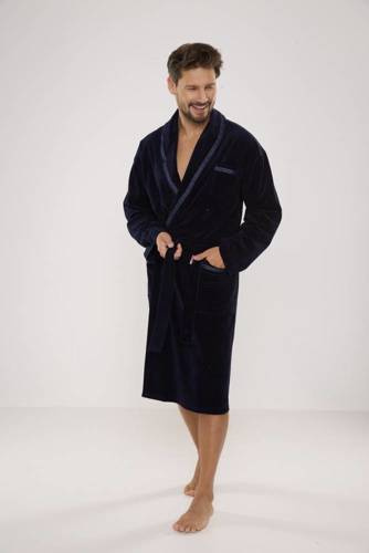 666 Ronaldo halat bărbați De Lafense - albastru marin