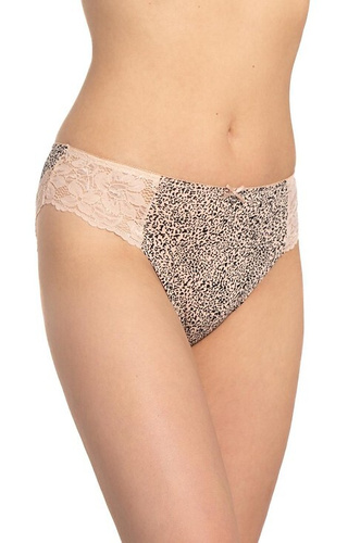 L-1586 Slip de damă Lama, pachet de două, 95% bumbac, confortabil și clasic