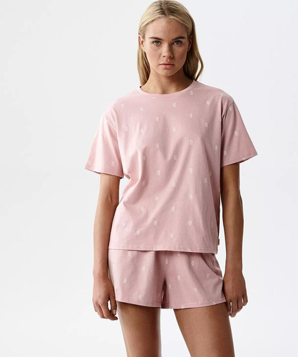 Pijama damă Atlantic NLP-510 bumbac 100% șorturi confort