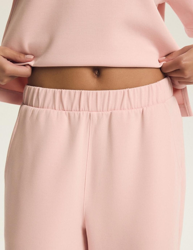 Compleu homewear damă Henderson Elicia 45312 roz – set confortabil modal