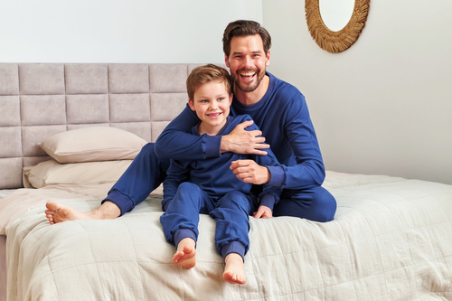 7350 Pijamale bărbați Doctor Nap - bumbac striat, confort și stil - cosmos