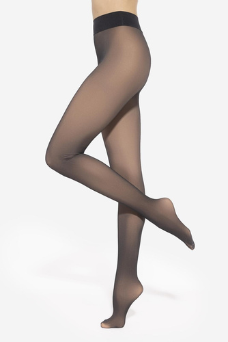 Colanți Gatta cu efect transparent 120 den – colanți opaci cu efect transparent asupra pielii
