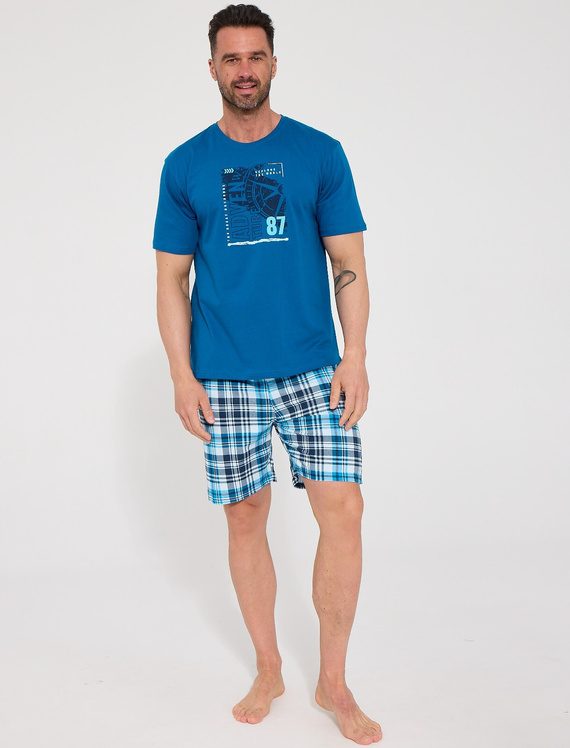 Pijamale bărbați Cornette 326/344 Compass 100% bumbac pantaloni scurți