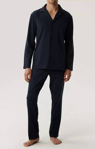 BNMP-001 Pijamale bărbați cu mâneci lungi, Atlantic - bleumarin