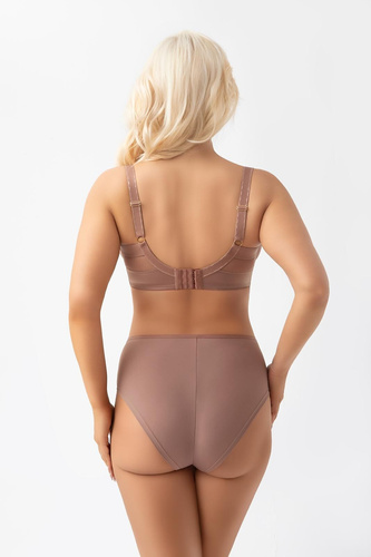 Gorsenia K564 VICKY Mocca Sutien Soft cu armătură pentru bust mare