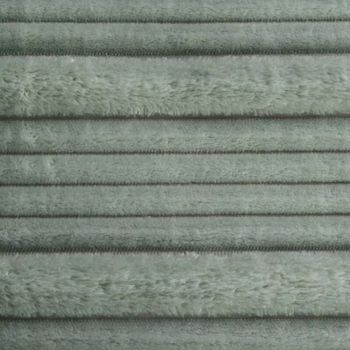 Cuvertură pled Nina 220x200 flanel 3D moale Eurofirany 300 GSM salvie