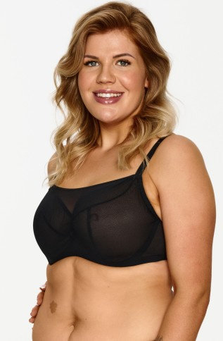 131 Sutien moale Lupoline - negru