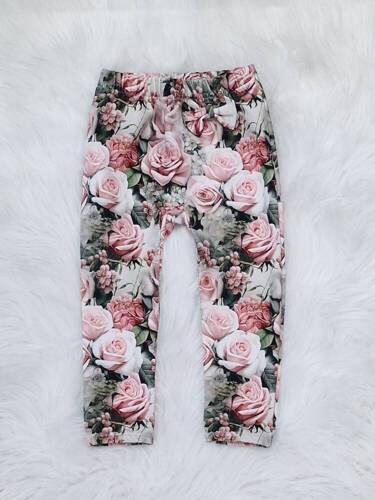 Pantaloni bebe Agnes Bambarillo, flori