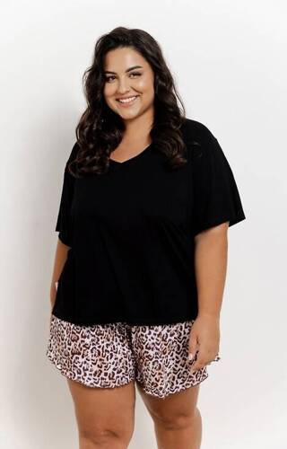 3360 Esti Pijama Femei Taro - negru