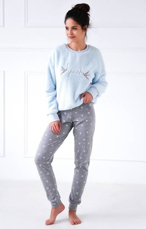 Pijama pentru femei Idole Sensis - albastru