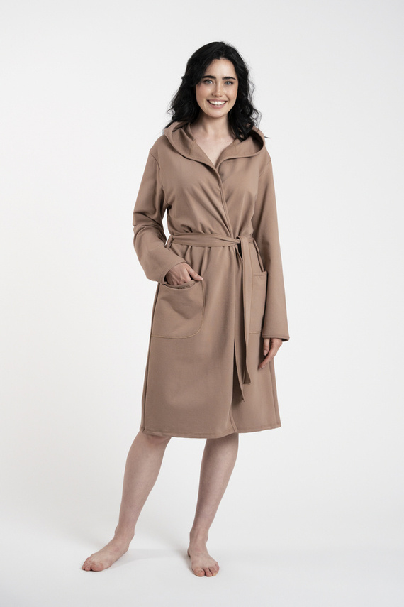 Karina Halat de baie pentru femei Italian Fashion - camel