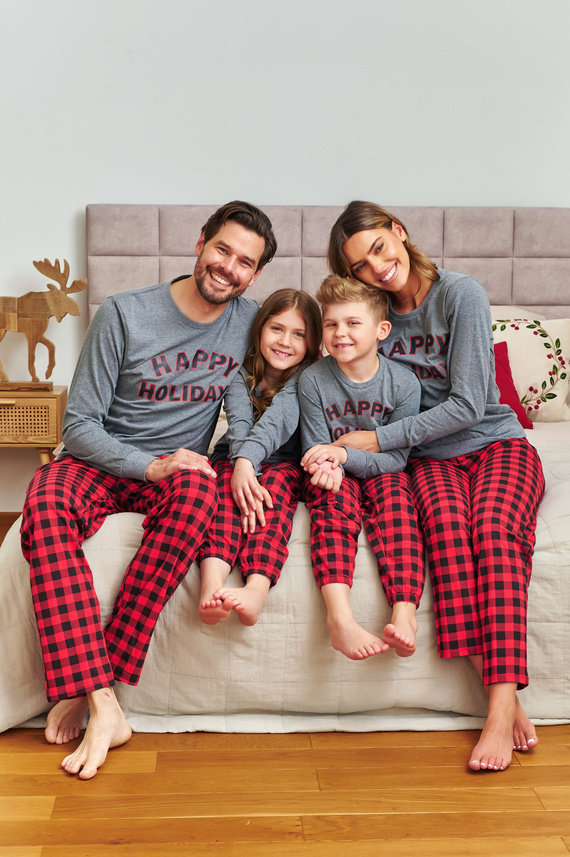 Pijamale de damă 7343 Gri închis Doctor Nap – 100% bumbac