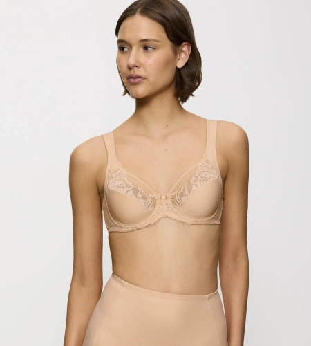 Modern Lace Cotton W02 Sutien moale Triumph - bej