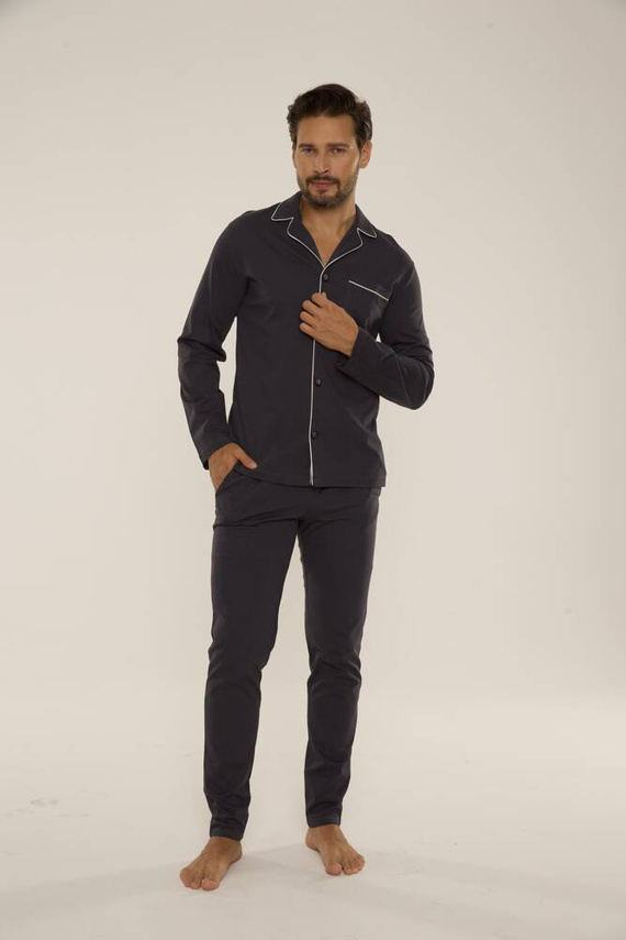 729 Norberto Pijama pentru bărbați De Lafense - grafit