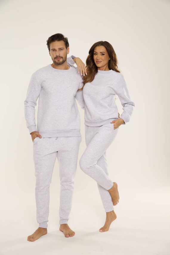 813 Indigo Trening de bărbați de la De Lafense - melange deschis