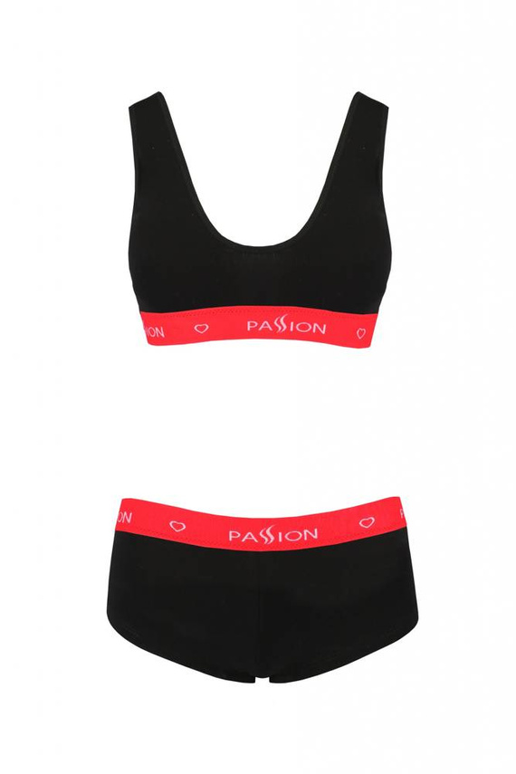PS003 Top Biustonosz miękki Passion czarny
