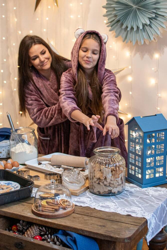 717 Serena Rochie de toaletă scurtă pentru femei Forex - berry