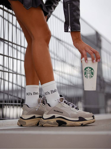 0200-125 Șosete damă 90's Baby Milena - ecru