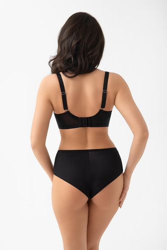 B 020 Lori Gorsenia braziliene negre din microfibră invizibile sub haine