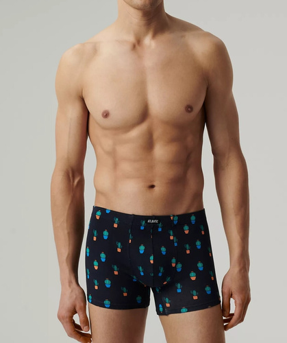 2MHH-005 Boxer bărbați Atlantic - bleumarin-coral